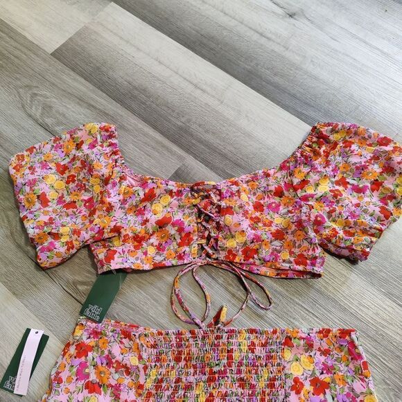 Wild Fable Vibrant Floral Skirt Set - Picture 8 of 9